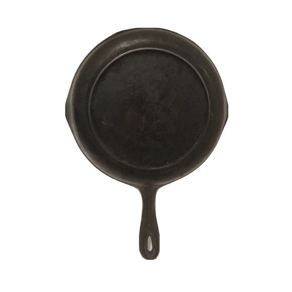 BSR Century Series #5 Cast IRON Skillet 8 1/3" BLACK Rustic Seasoned Camping - Picture 1 of 16